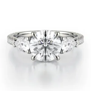 0.85ctw Diamond Engagement Ring