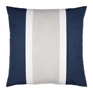 22" Square Elaine Smith Pillow  Nevis Indigo