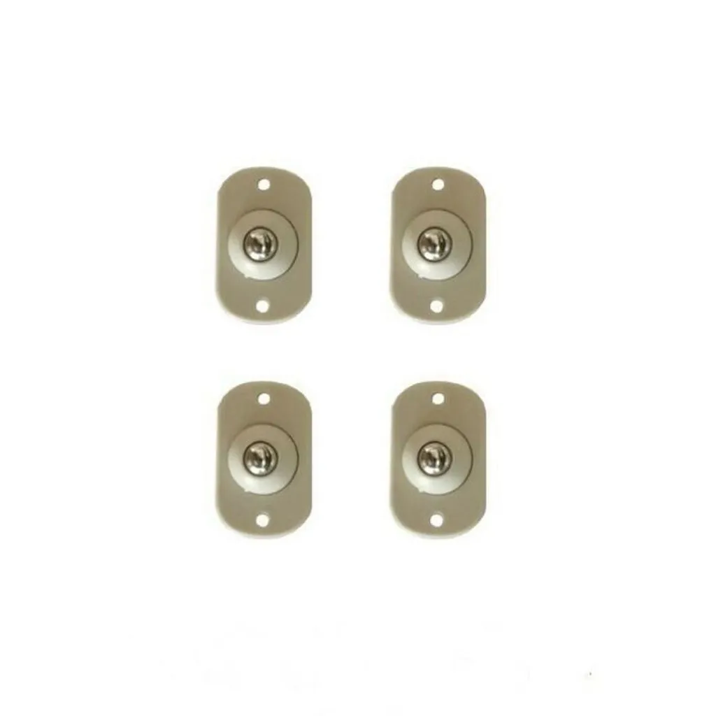 4 Piece Self Adhesive 360 Degree Mini Swivel Casters Wheels