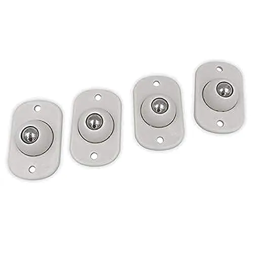 4 Piece Self Adhesive 360 Degree Mini Swivel Casters Wheels