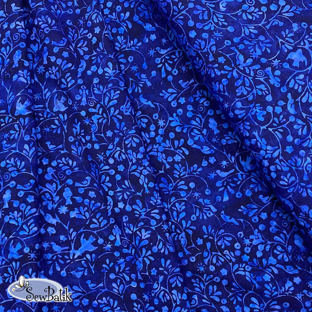 45" Rayon - Flock Together - Deep Royal Blue