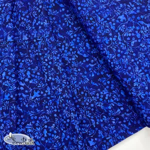 45" Rayon - Flock Together - Deep Royal Blue