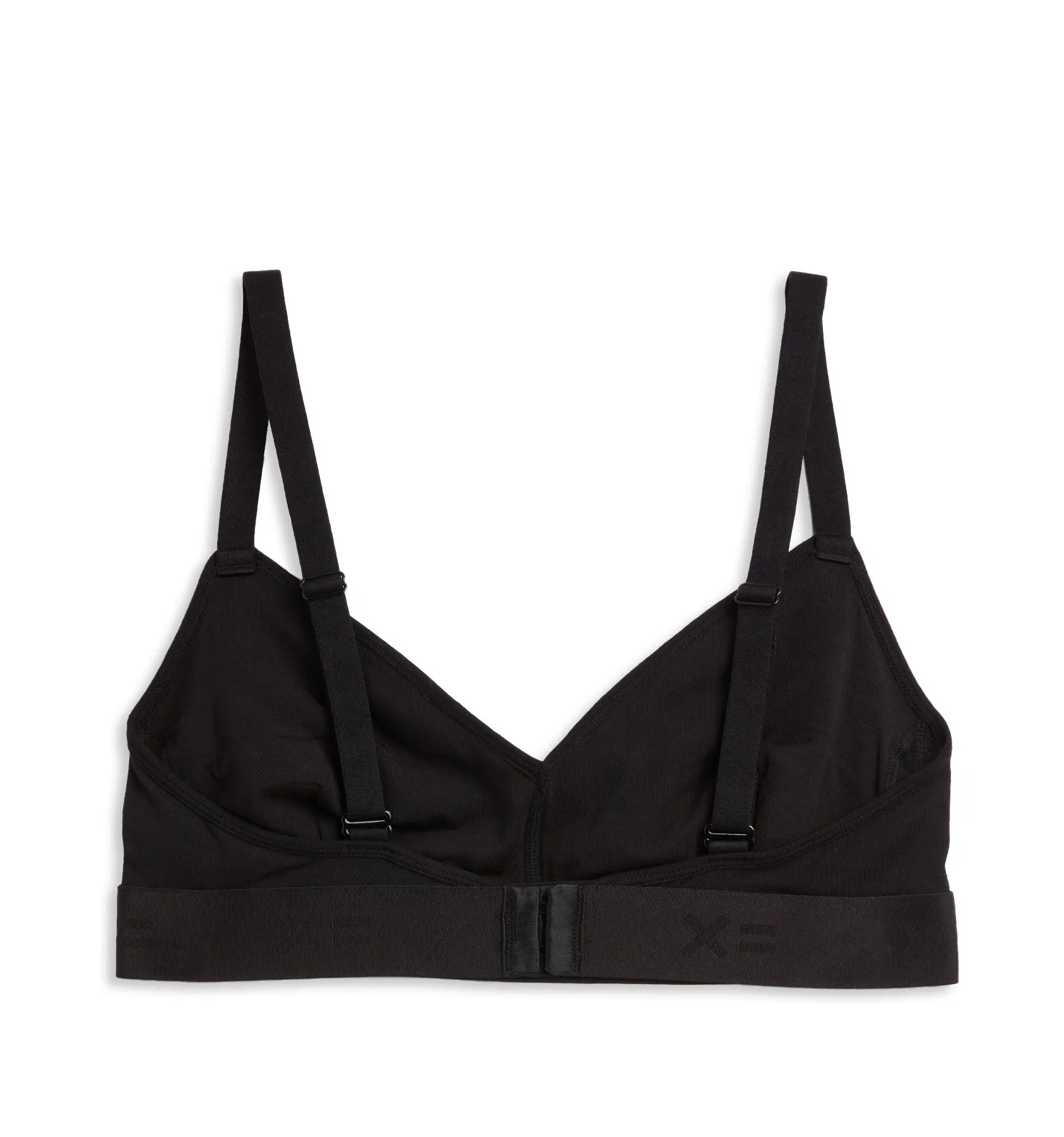 Adjustable Triangle Bralette - TENCEL™ Modal Black