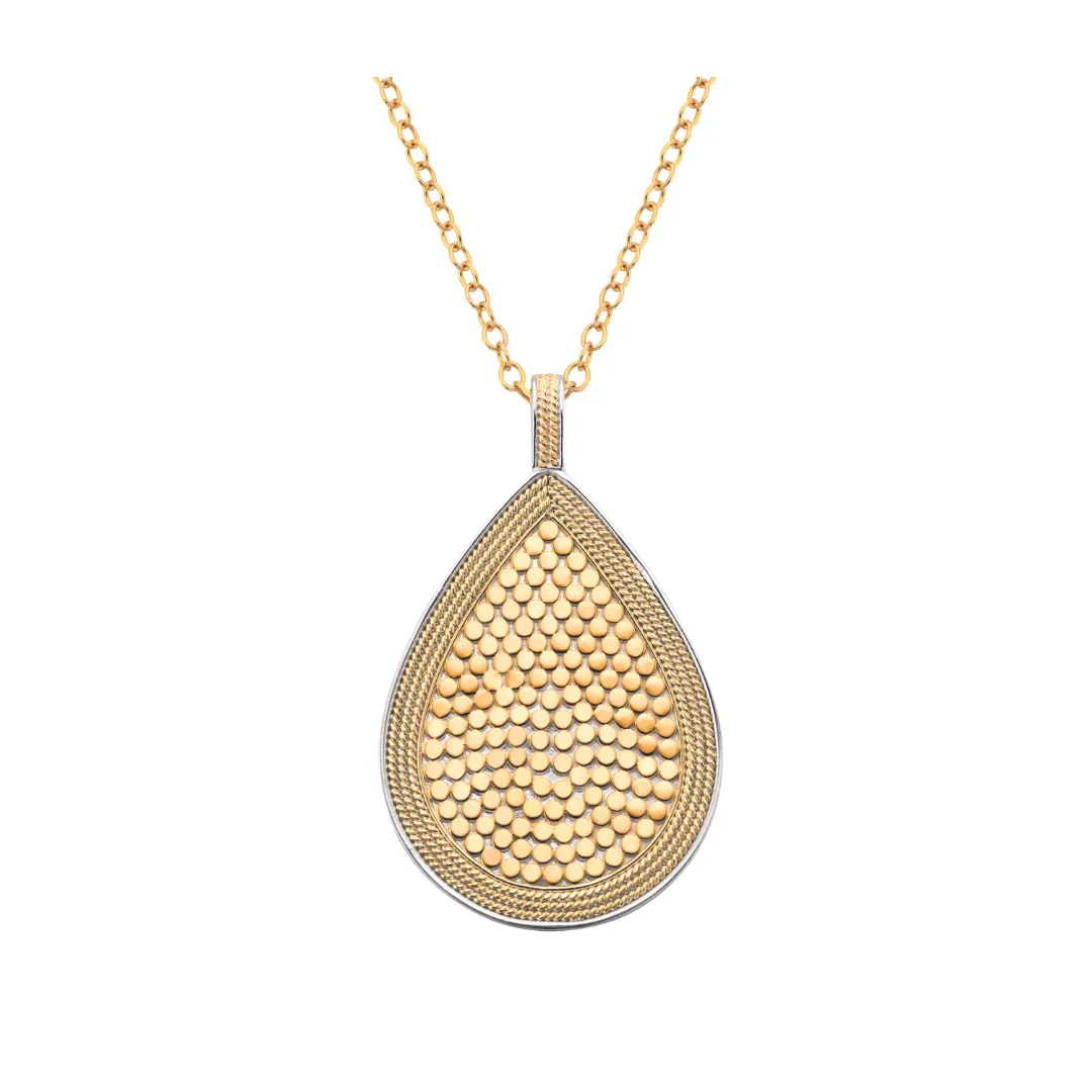 Anna Beck Gold Teardrop Necklace