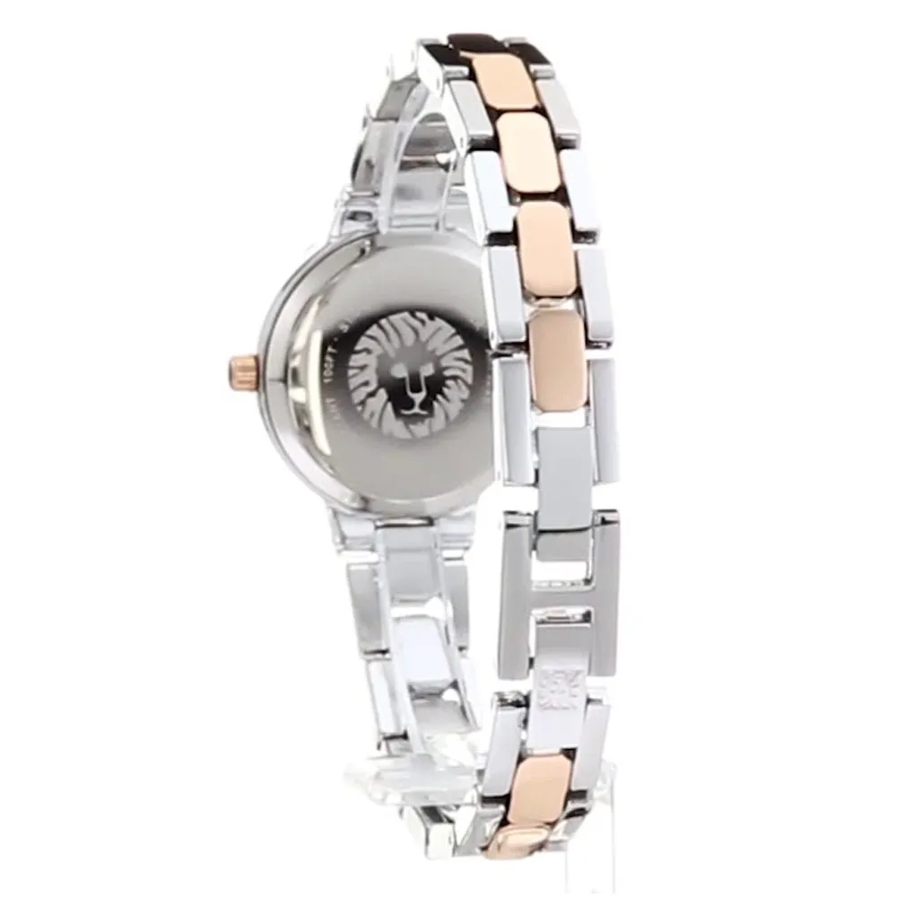 Anne Klein Genuine Diamond Dial Ladies Watch AK/3235SVRT