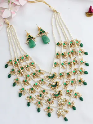 Arishba Layered Necklace Set