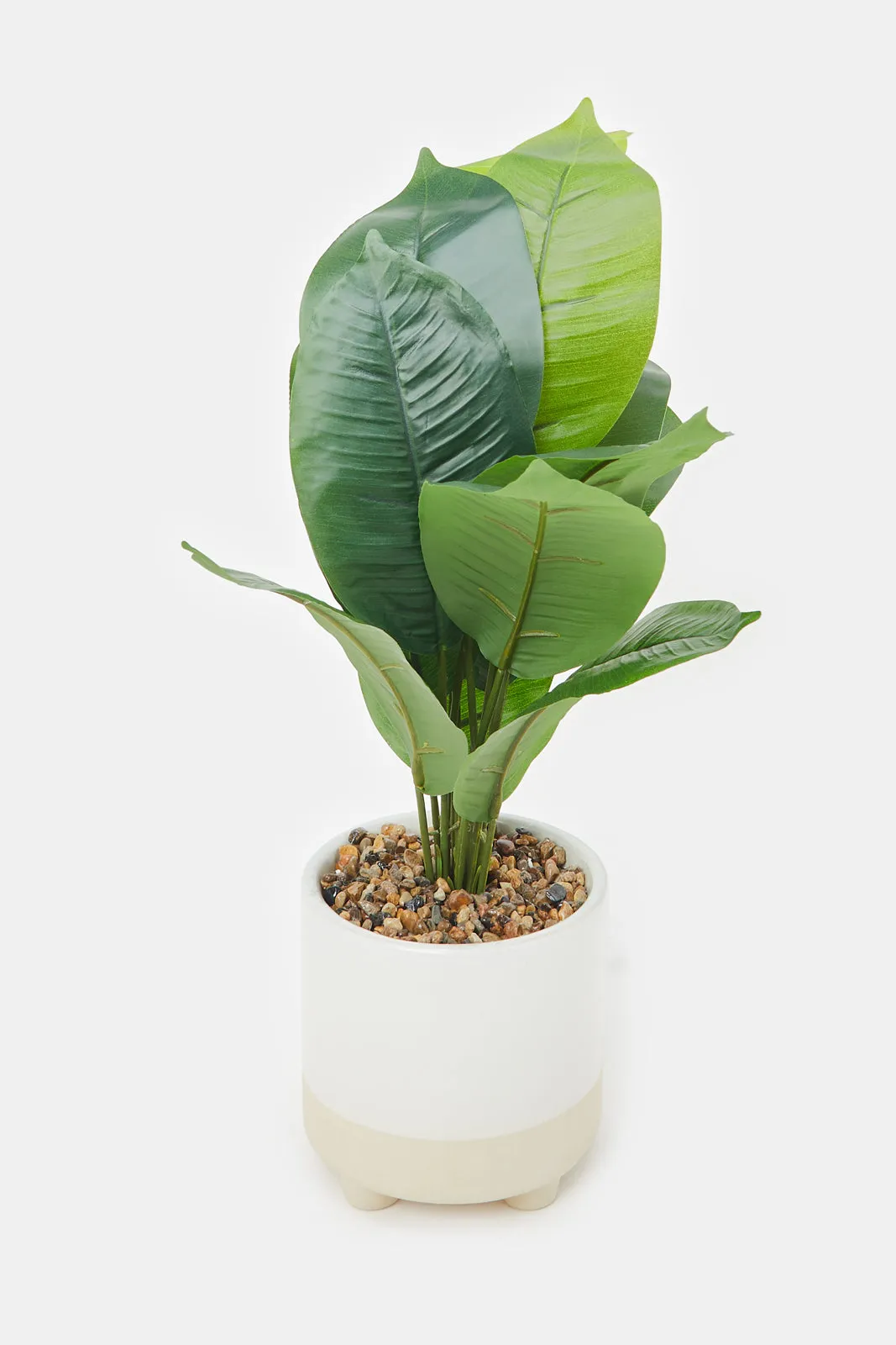 Artificial Plant In Ceramic Pot