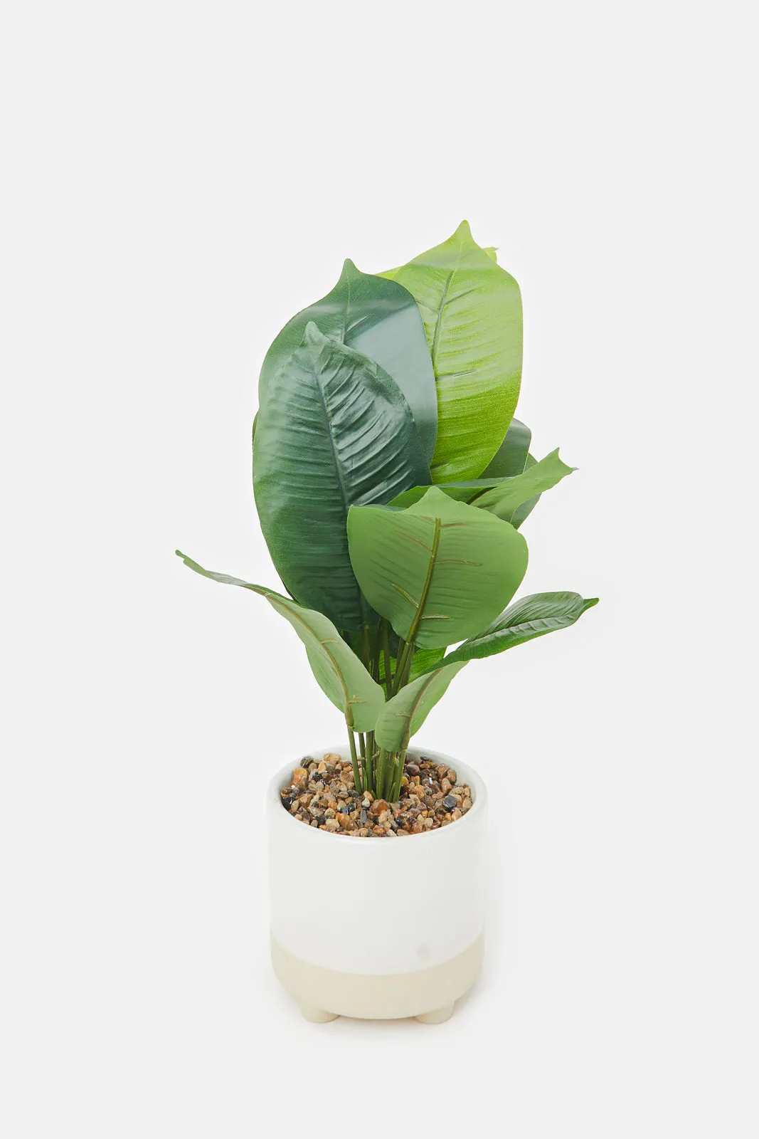 Artificial Plant In Ceramic Pot