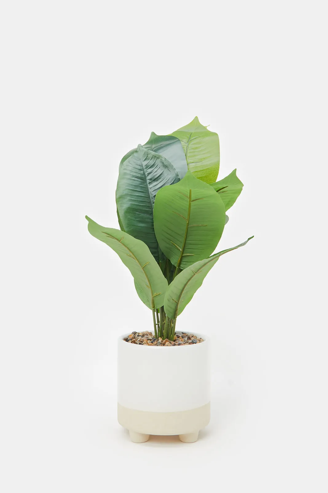 Artificial Plant In Ceramic Pot