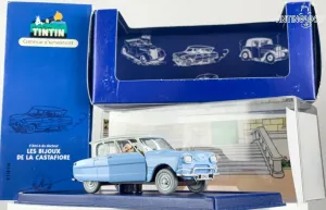 ATLAS TINTIN CAR # 14 Citroen Ami 6 Castafiore Emerald Herge model car 1/43 Scale