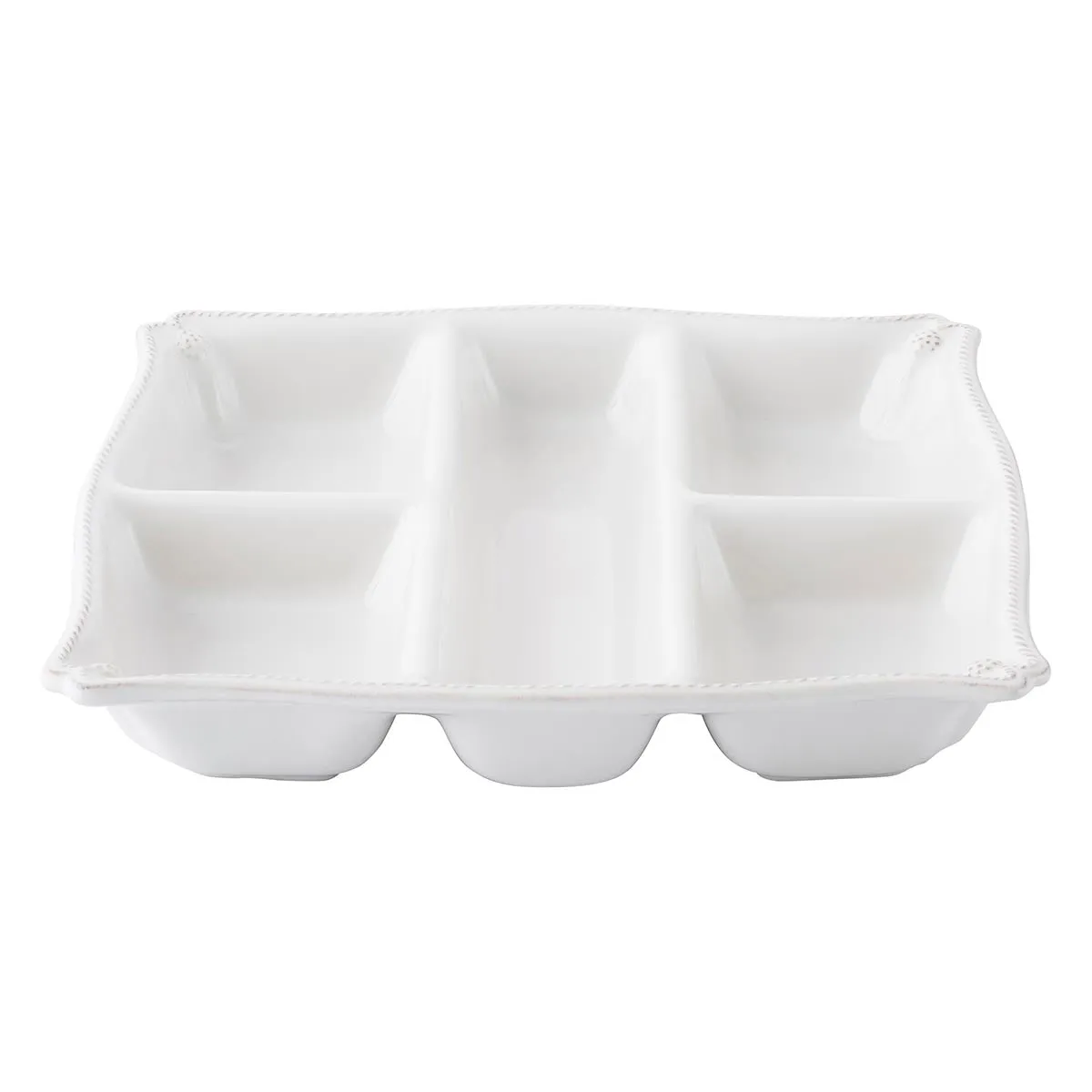 Berry & Thread Appetizer Platter - Whitewash