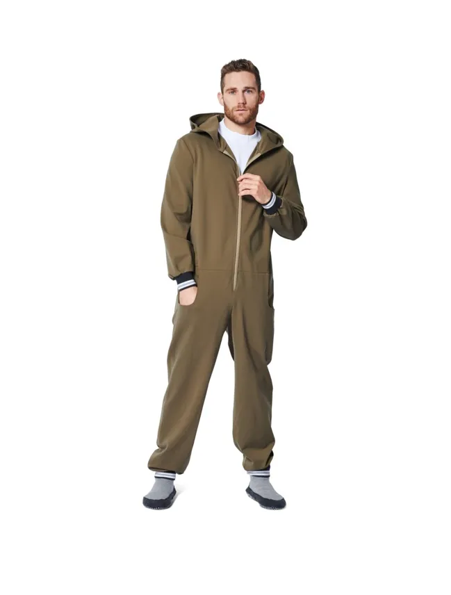 Burda Men's Jumpsuit or Hooded Onesie 6065