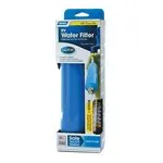 Camco TastePURE RV / Marine Water Filter with Flexible Hose Protector 40043