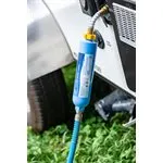 Camco TastePURE RV / Marine Water Filter with Flexible Hose Protector 40043