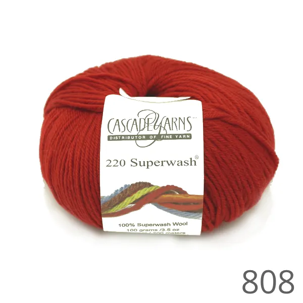 Cascade 220 Superwash Solid Colours