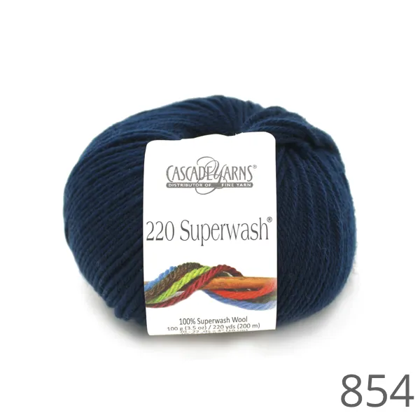 Cascade 220 Superwash Solid Colours