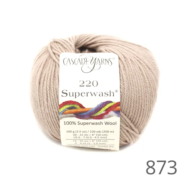 Cascade 220 Superwash Solid Colours