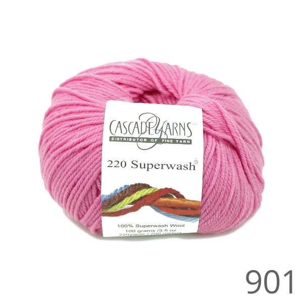 Cascade 220 Superwash Solid Colours