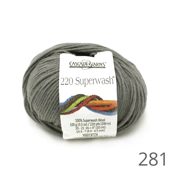 Cascade 220 Superwash Solid Colours