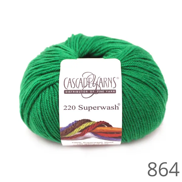 Cascade 220 Superwash Solid Colours