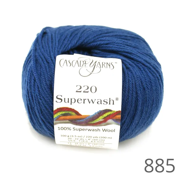 Cascade 220 Superwash Solid Colours