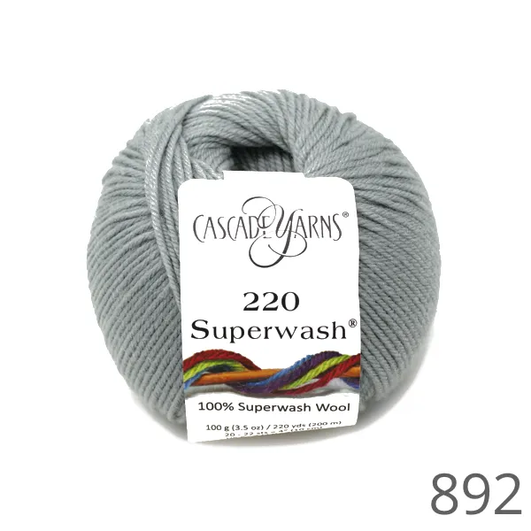 Cascade 220 Superwash Solid Colours