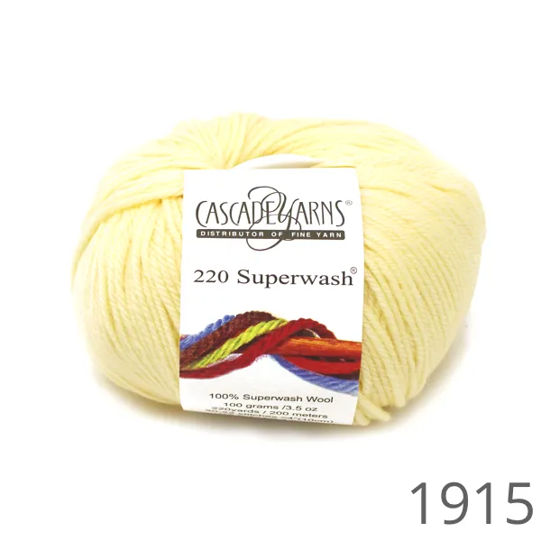 Cascade 220 Superwash Solid Colours