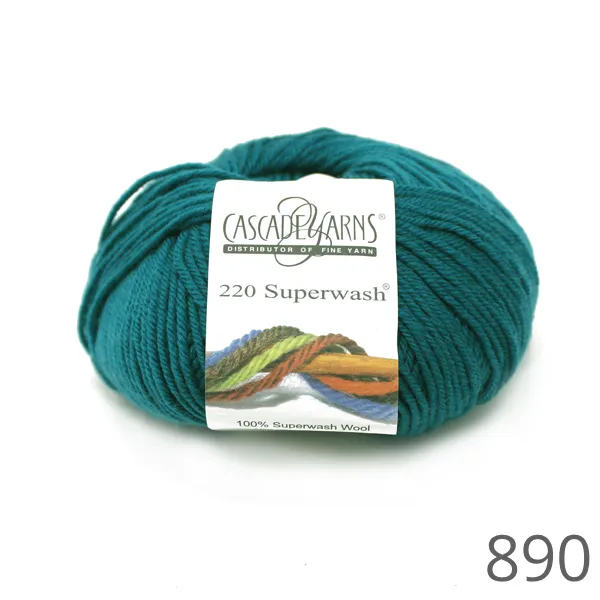 Cascade 220 Superwash Solid Colours