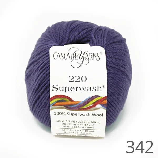 Cascade 220 Superwash Solid Colours