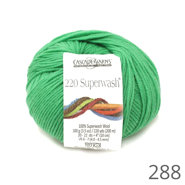 Cascade 220 Superwash Solid Colours