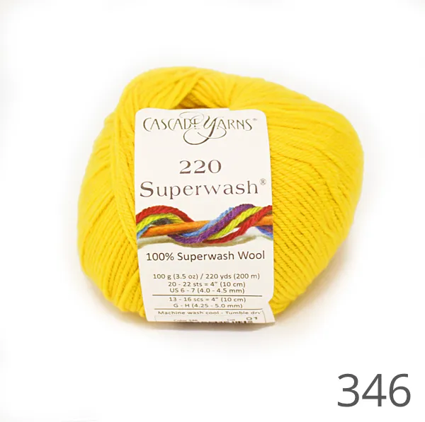 Cascade 220 Superwash Solid Colours