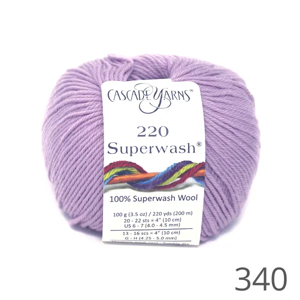 Cascade 220 Superwash Solid Colours