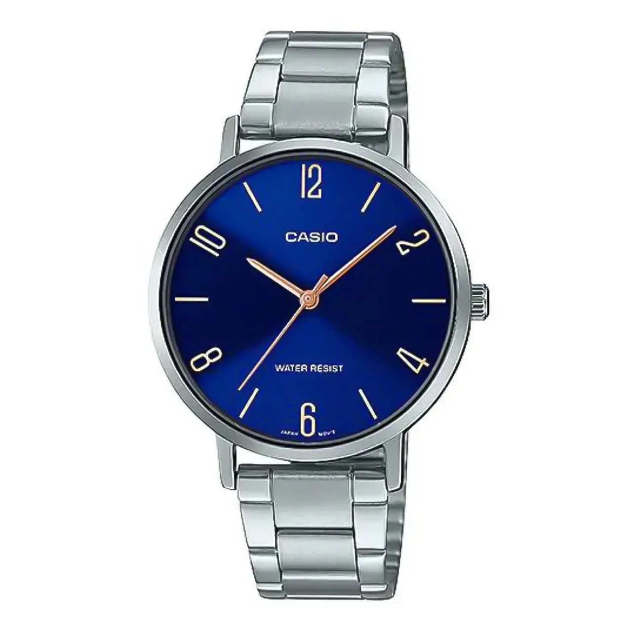 Casio Enticer Slim Blue Dial Ladies Watch | LTP-VT01D-2B2UDF