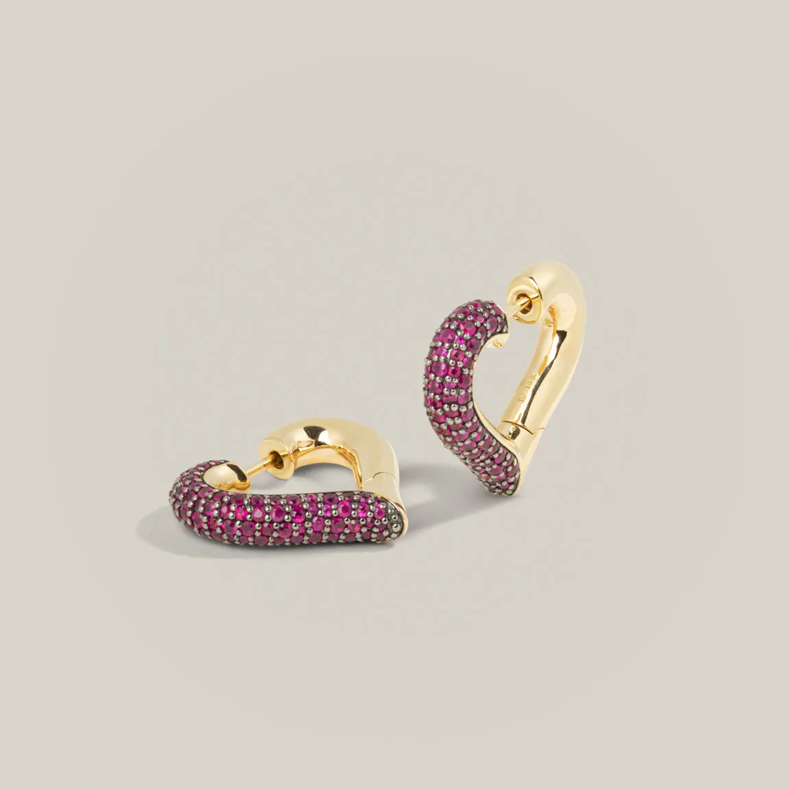 Chubby Love Ruby Earring