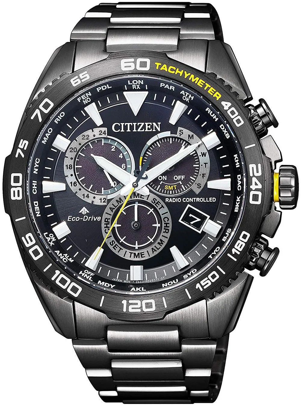 CITIZEN PROMASTER LAND ECO DRIVE DIRECT FLIGHT CB5037-84E JDM