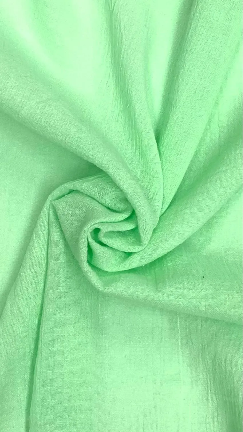 COTTON GAUZE NON-STRETCHED SOLID WOVEN<br><h6>21-LIME<br>040-CGAUZE</h6>