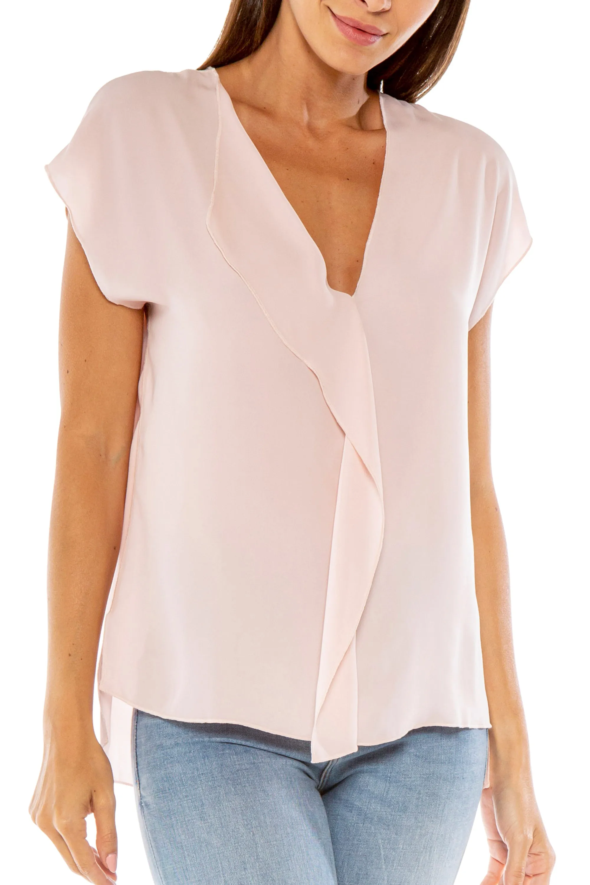 Dante V-Neck Woven Top