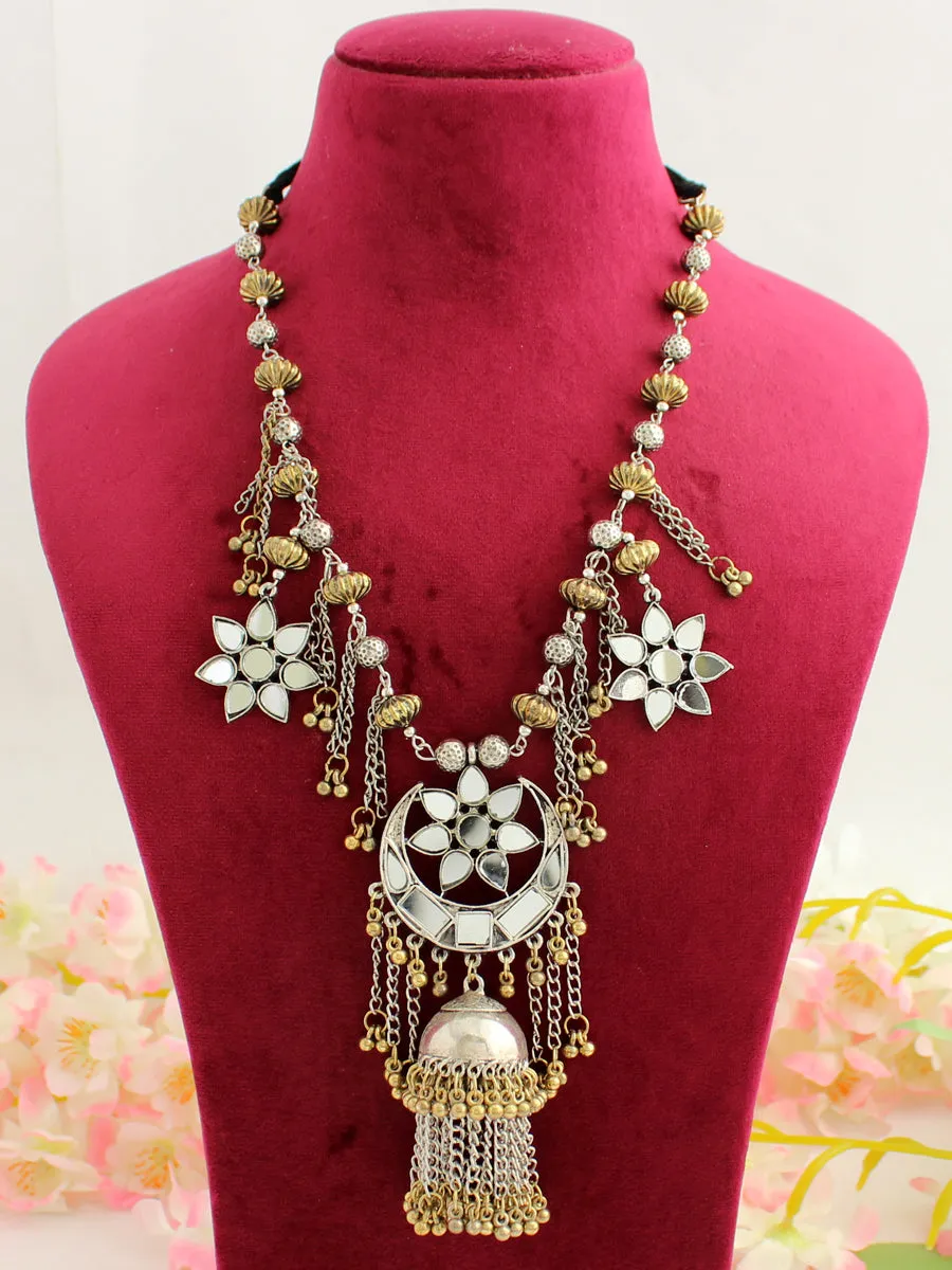 Darpan Long Necklace