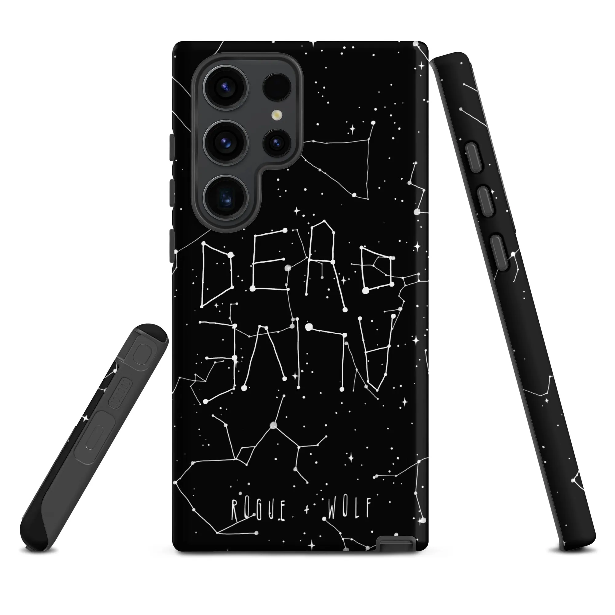 Dead or Alive Tough Phone Case for Samsung - Shockproof Anti-scratch Witchy Goth cool fun Christmas gifts