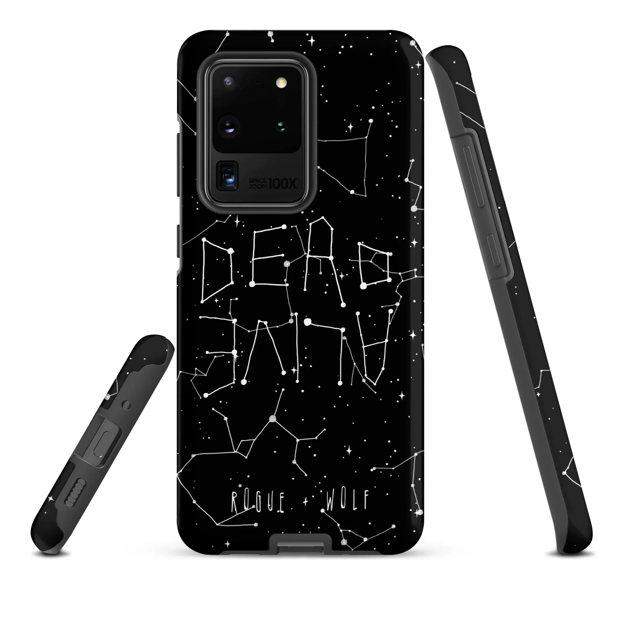 Dead or Alive Tough Phone Case for Samsung - Shockproof Anti-scratch Witchy Goth cool fun Christmas gifts