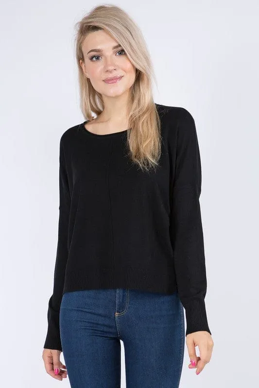 Dreamers Basic Crew Neck Sweater