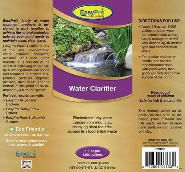 EasyPro Water Clarifier