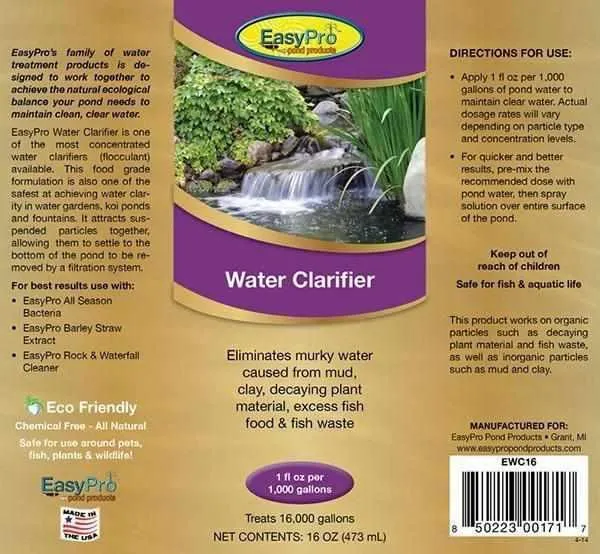 EasyPro Water Clarifier