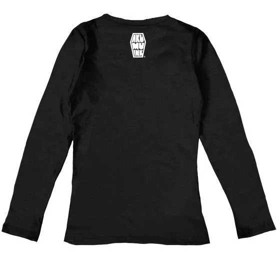 Haunting Melodies Women Long Sleeve Tshirt