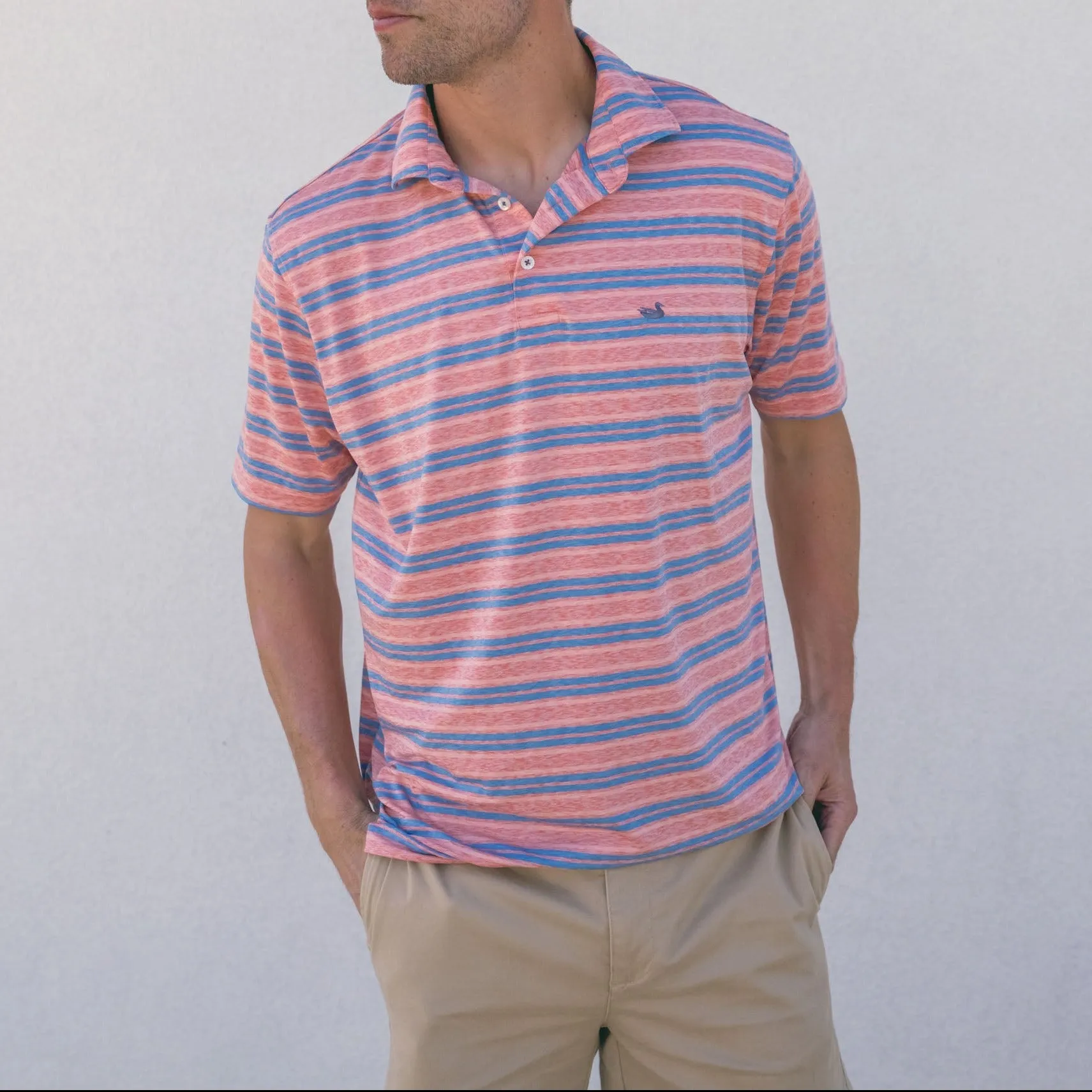 Havana Performance Polo - Zapata Stripe