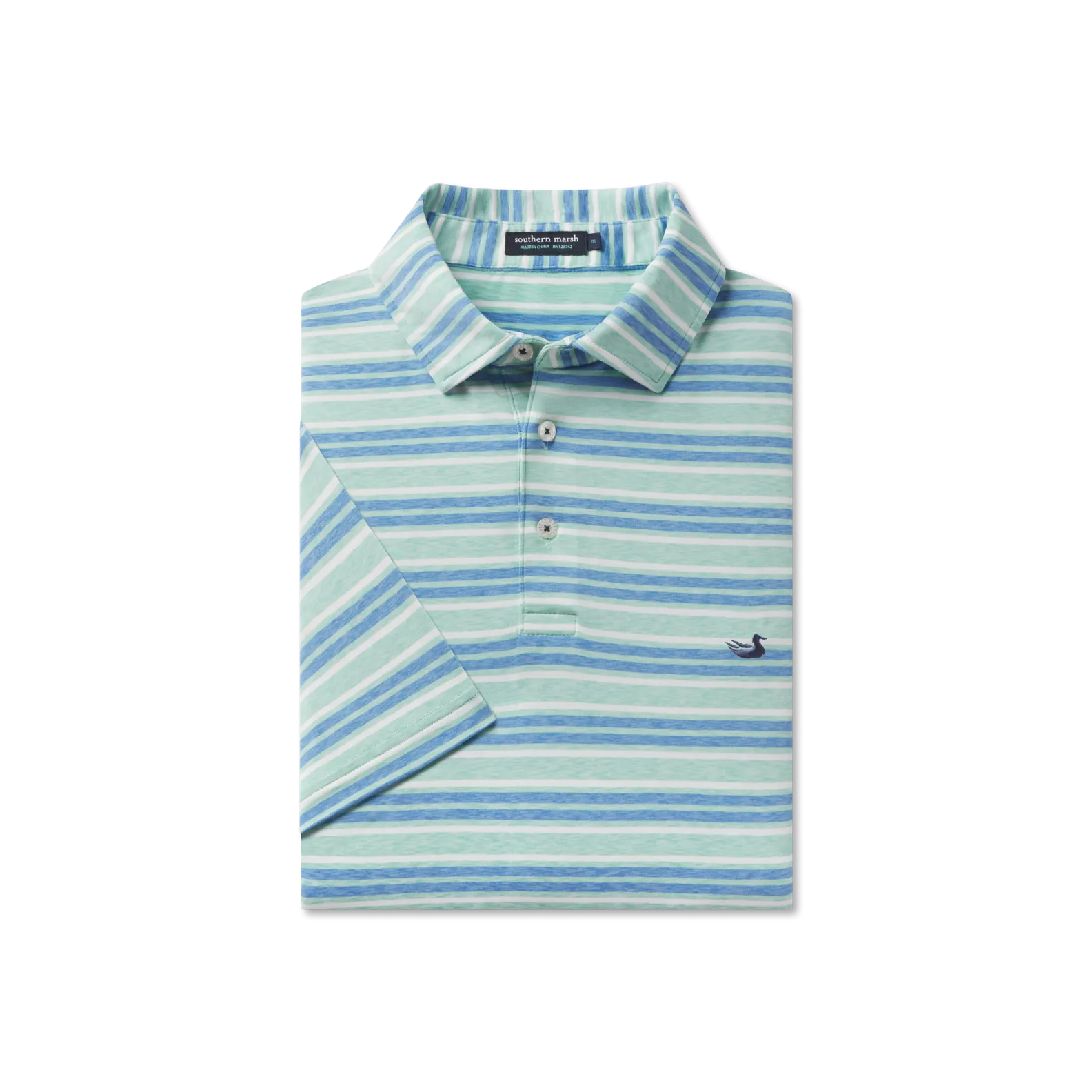 Havana Performance Polo - Zapata Stripe