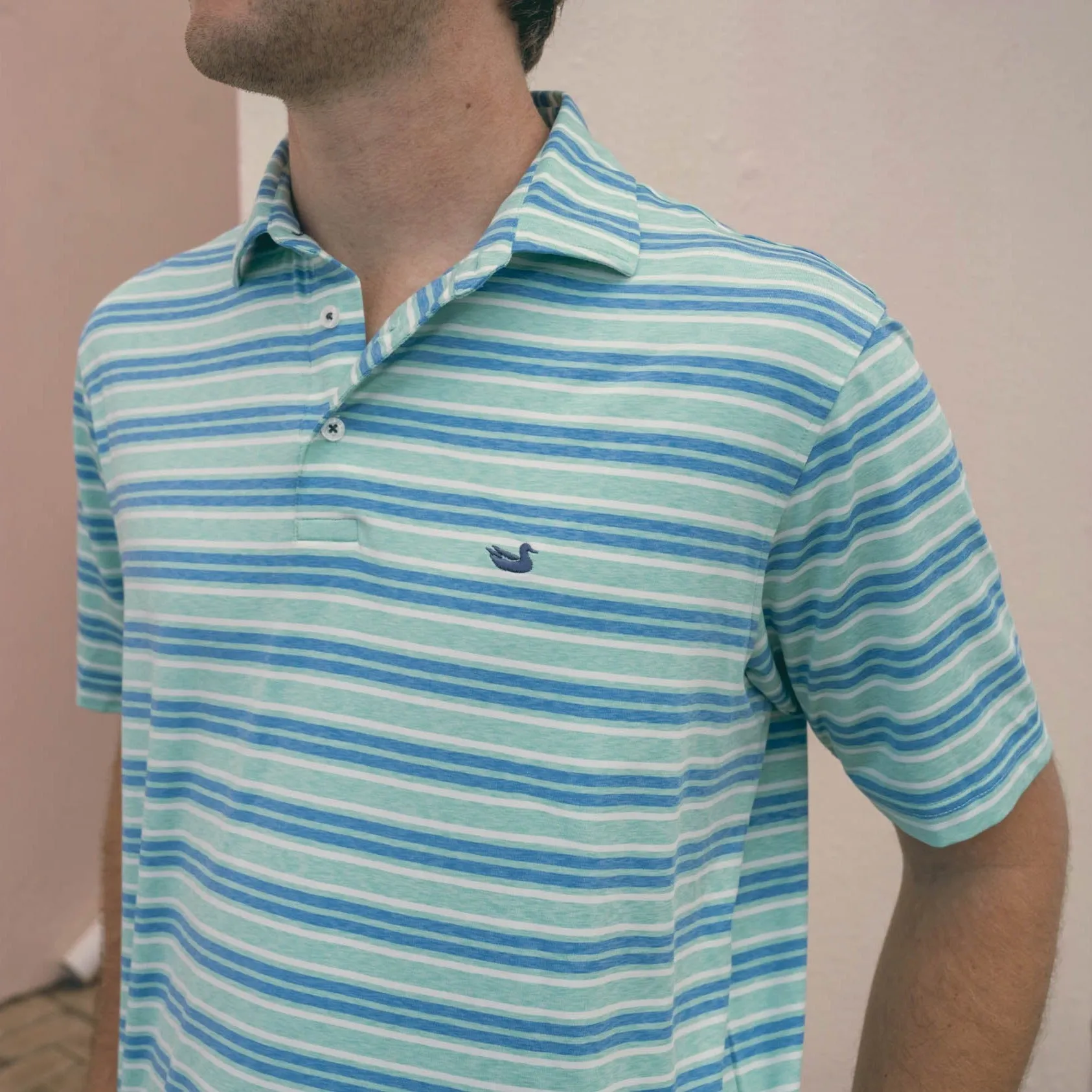 Havana Performance Polo - Zapata Stripe