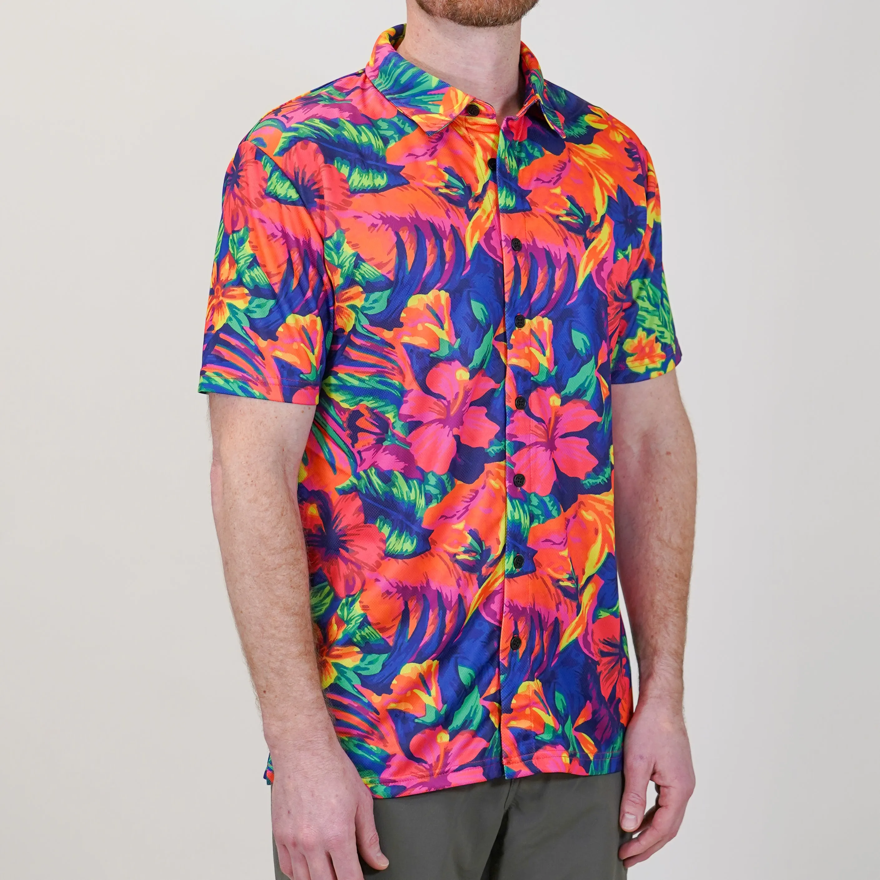 Hawaiian - Pink Miami Floral