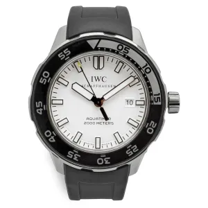 IWC Aquatimer IW356806 White Dial Automatic Men's Watch