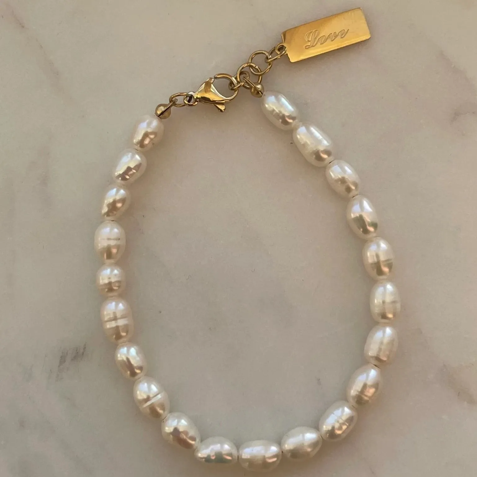 Love Pearl Bracelet